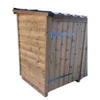 Clairval Abri de jardin bois "Bosquet" toit 1 pente vers l'avant