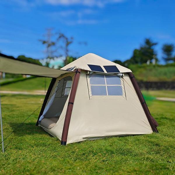 Tente de camping Solaire gonflable NAMIOT 52W 2000mAh