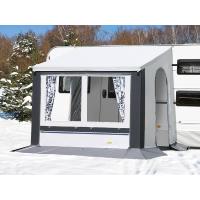 Auvent partiel DWT CORTINA III GRIS – Spécial camping toutes saisons