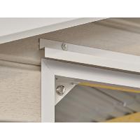 Clairval Abri de jardin "Littoral premium" PVC 2 pentes 4m² sans pack électrique
