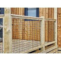 Terrasse Podium Clairval  MOEA 3m 10 couverte, rambarde Pyla