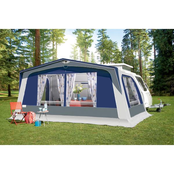 Auvent Clairval Mambo 2m50 pour caravane surbaissée La Mancelle/Silver 420/430