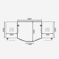 Auvent gonflable Dometic-Kampa Ace Air 400S toute saison