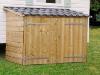 Clairval Abri de jardin bois "Bosquet" toit 1 pente vers l'avant