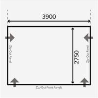 Auvent Gonflable Dometic-Kampa Club Air 390S toute saison