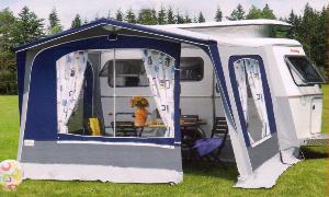 Auvent Clairval TWIN 2m40 spécial caravane Eriba