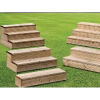 Clairval Escalier standard avec contremarche pour terrasse de mobil'home