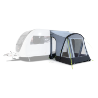 Auvent Dometic-Kampa Leggera air 260S pour caravane, camping-car et fourgons amnags