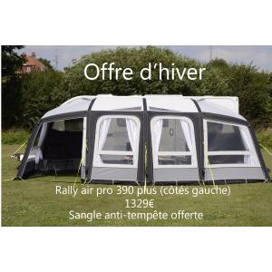 AUVENT GONFLABLE KAMPA RALLY AIR PRO 390 PLUS