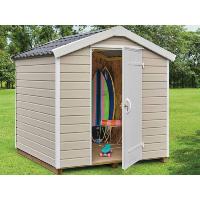 Clairval Abri de jardin "Littoral" PVC 2 pentes 4m² avec pack électrique sans finition prémium