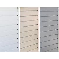 Clairval Abri de jardin  "Dune" PVC range tout toit 1 pente (pente vers l'avant) 