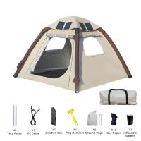 Tente de camping Solaire gonflable NAMIOT 52W 2000mAh