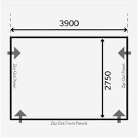 Auvent Gonflable Dometic-Kampa Club Air 390L toute saison 