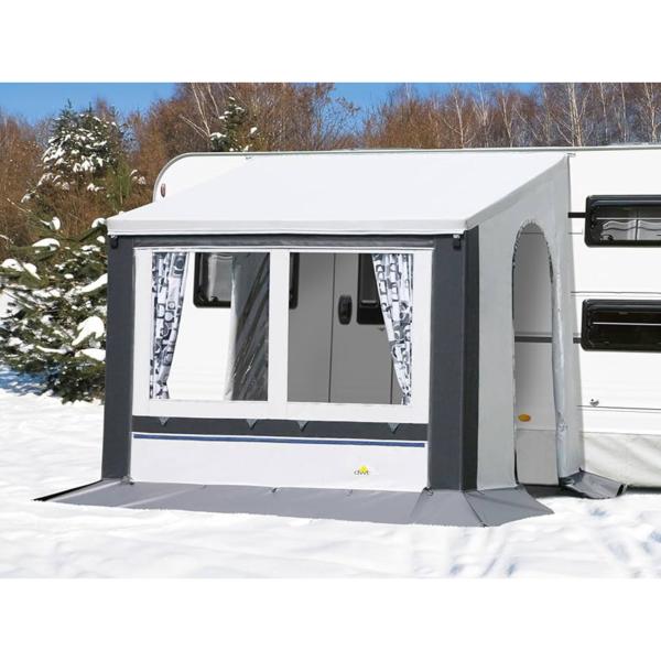 Auvent partiel DWT CORTINA III GRIS – Spécial camping toutes saisons
