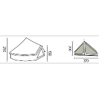 Tente Tipi Gobi 8 places de la marque Trigano