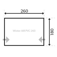 Sas Neige Winter Air PVC 260M