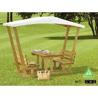 Table Snack 1m50 couverte