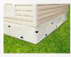 Soubassement pour mobil'home toile PVC