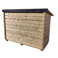 Clairval Abri de jardin bois "Bosquet" toit 1 pente vers l'avant