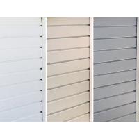 Clairval Abri de jardin "Dune" PVC Range-Tout toit inversé 1 pente