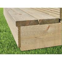 Clairval Escalier standard avec contremarche pour terrasse de mobil'home