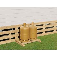 Clairval Coffre cache gaz Bois