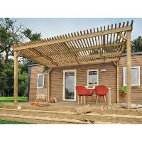 Pergola bois brise soleil Clairval