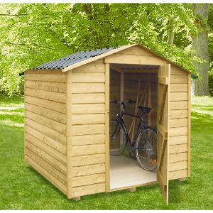 Clairval Abri de jardin Bois toit 2 pentes 4m²